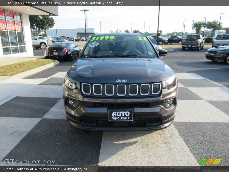 Granite Crystal Metallic / Steel Gray 2022 Jeep Compass Latitude 4x4