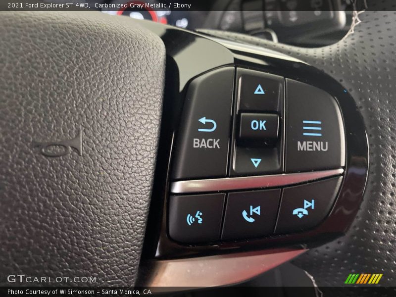 Carbonized Gray Metallic / Ebony 2021 Ford Explorer ST 4WD