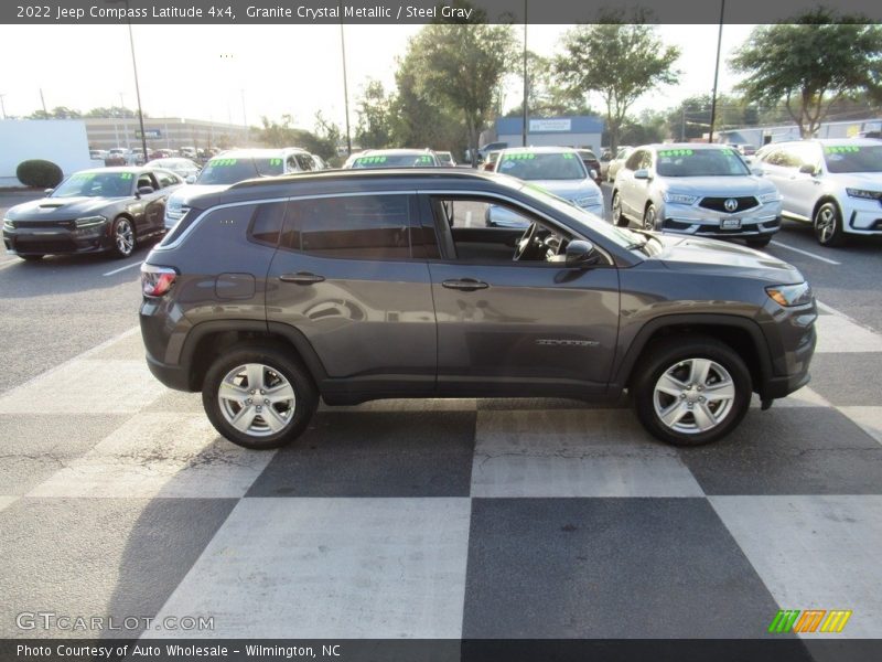 Granite Crystal Metallic / Steel Gray 2022 Jeep Compass Latitude 4x4