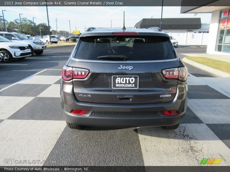 Granite Crystal Metallic / Steel Gray 2022 Jeep Compass Latitude 4x4