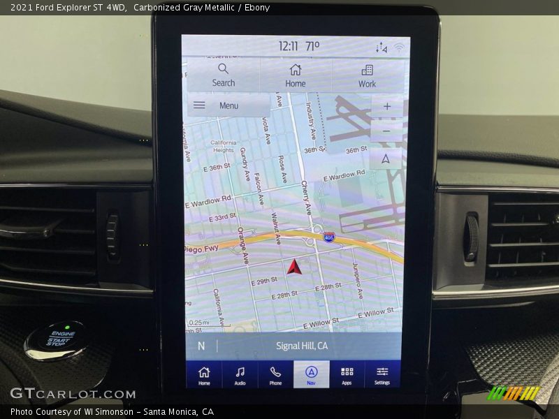 Carbonized Gray Metallic / Ebony 2021 Ford Explorer ST 4WD