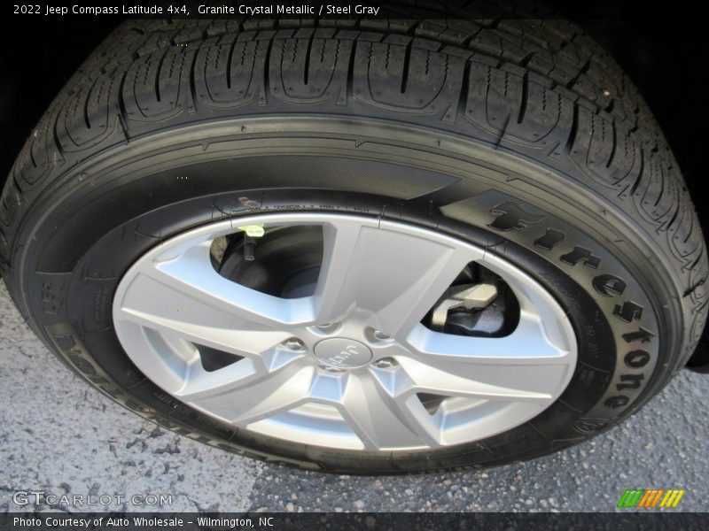 Granite Crystal Metallic / Steel Gray 2022 Jeep Compass Latitude 4x4