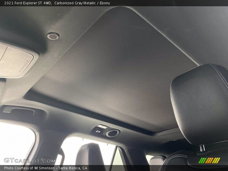 Carbonized Gray Metallic / Ebony 2021 Ford Explorer ST 4WD