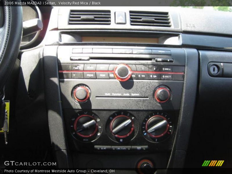 Velocity Red Mica / Black 2006 Mazda MAZDA3 i Sedan