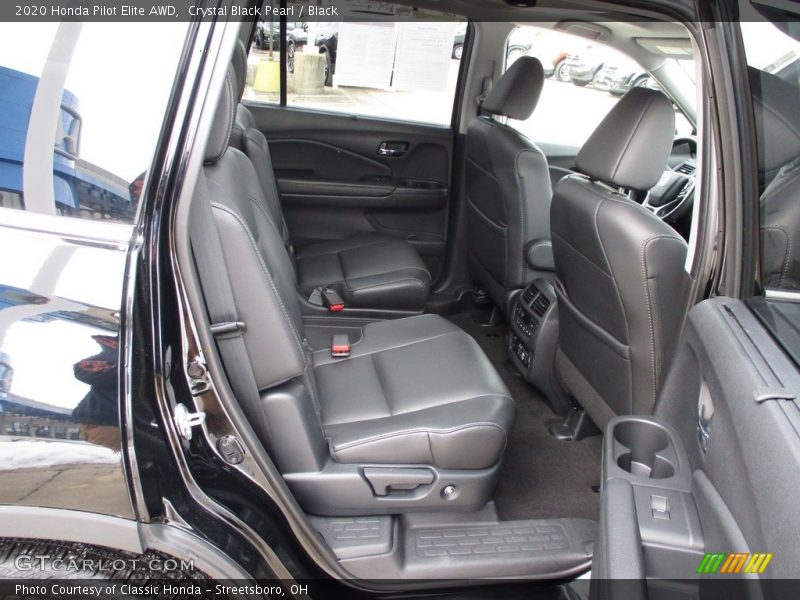 Crystal Black Pearl / Black 2020 Honda Pilot Elite AWD