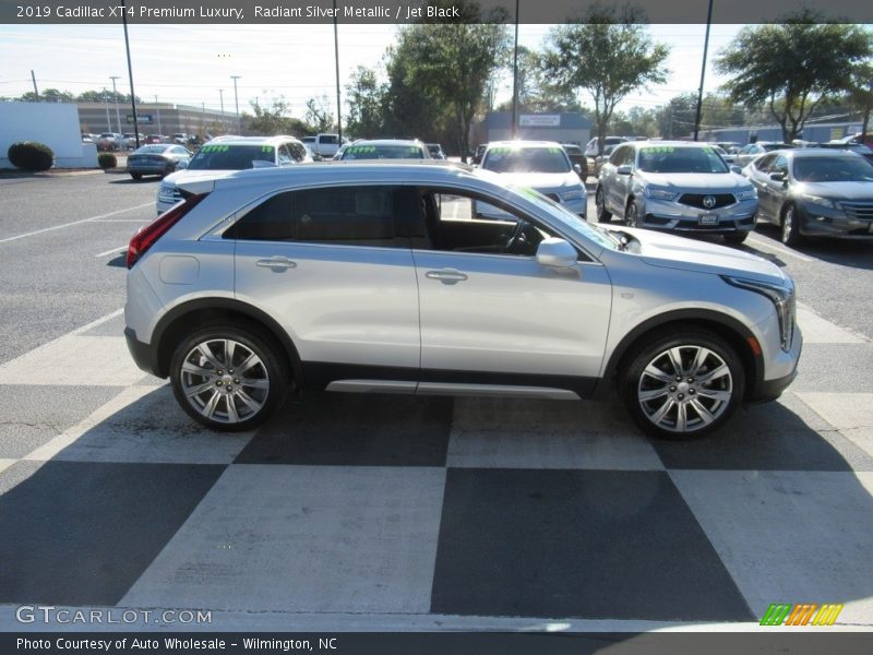Radiant Silver Metallic / Jet Black 2019 Cadillac XT4 Premium Luxury