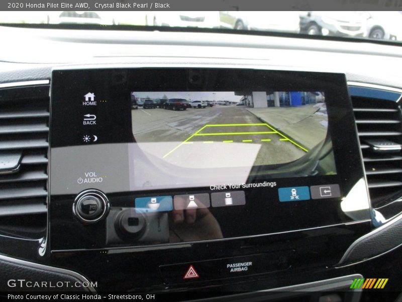 Crystal Black Pearl / Black 2020 Honda Pilot Elite AWD