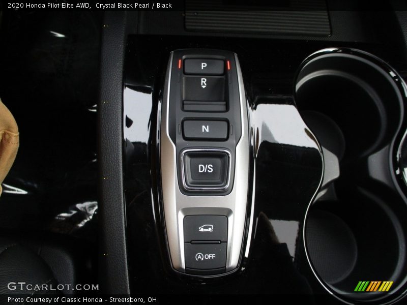 Crystal Black Pearl / Black 2020 Honda Pilot Elite AWD