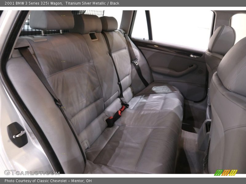 Rear Seat of 2001 3 Series 325i Wagon