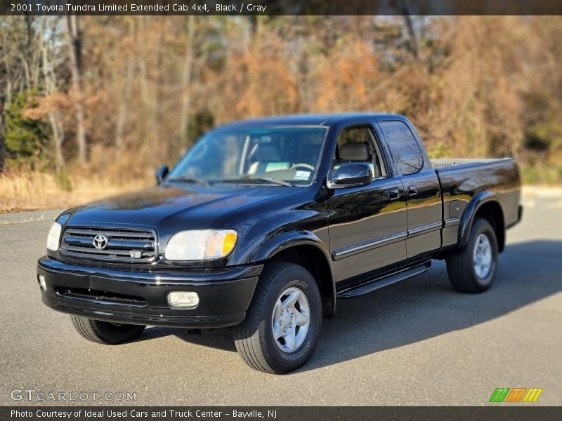 Black / Gray 2001 Toyota Tundra Limited Extended Cab 4x4