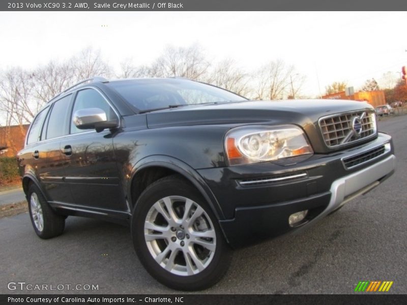 Savile Grey Metallic / Off Black 2013 Volvo XC90 3.2 AWD