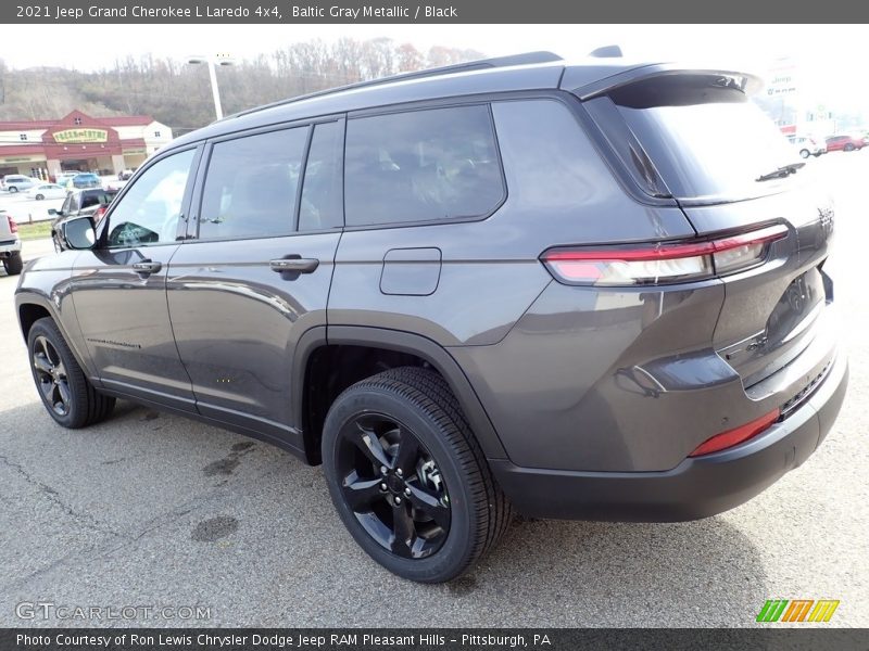Baltic Gray Metallic / Black 2021 Jeep Grand Cherokee L Laredo 4x4