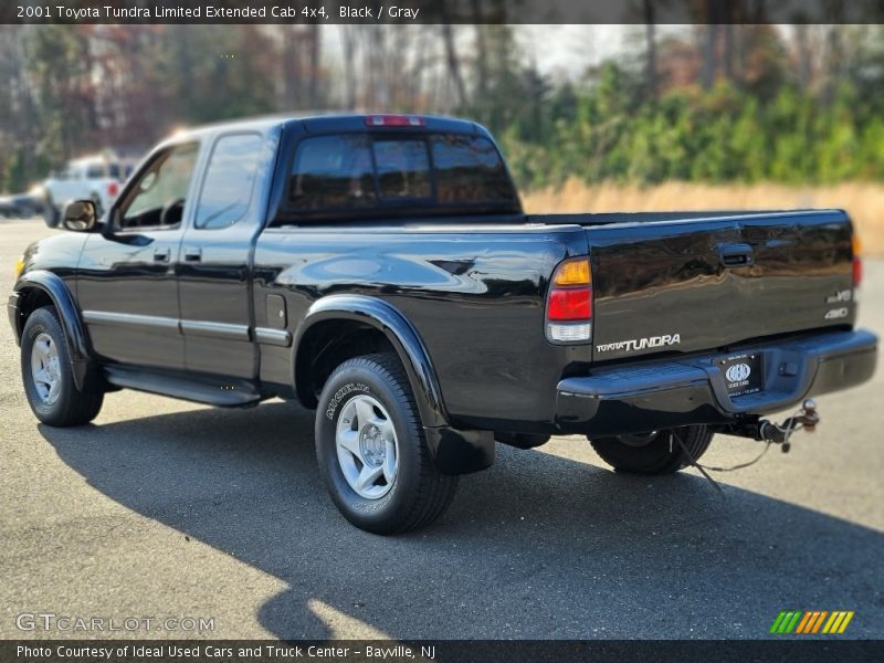 Black / Gray 2001 Toyota Tundra Limited Extended Cab 4x4
