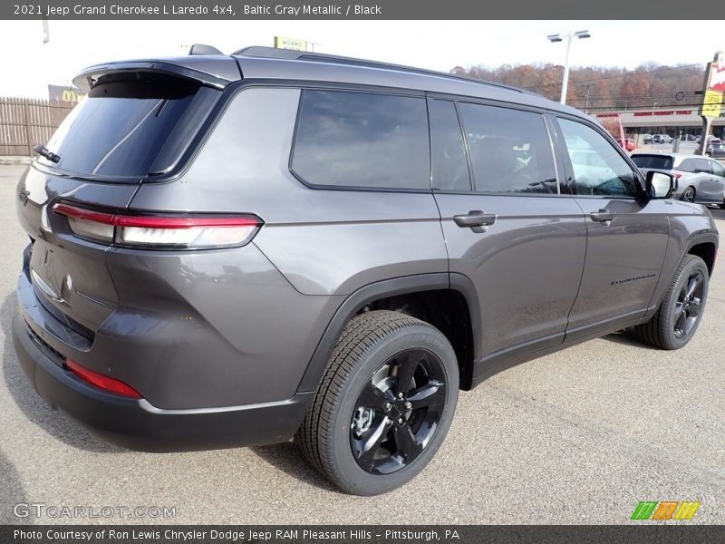 Baltic Gray Metallic / Black 2021 Jeep Grand Cherokee L Laredo 4x4