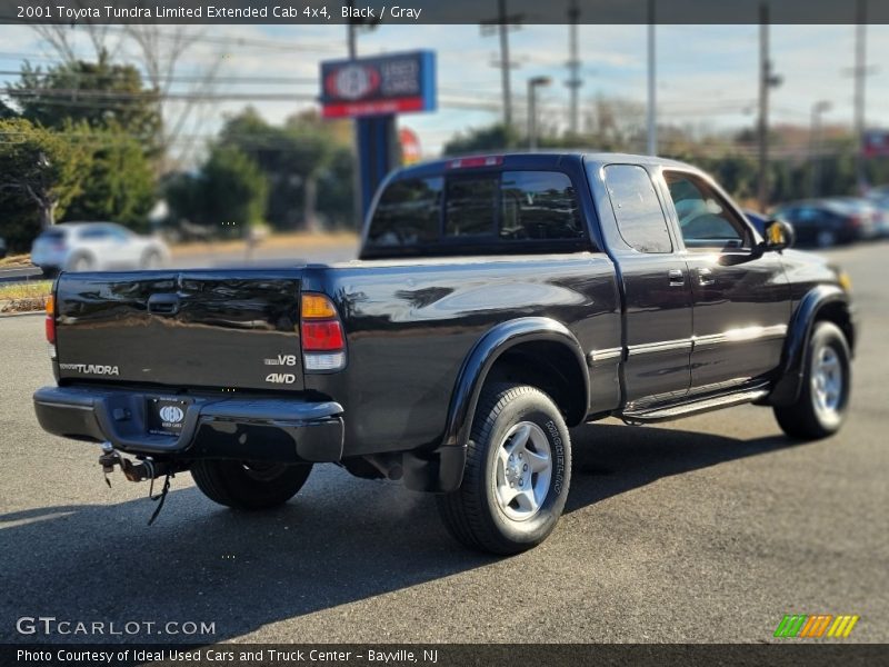 Black / Gray 2001 Toyota Tundra Limited Extended Cab 4x4