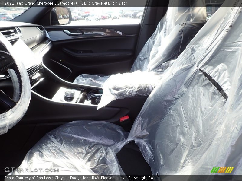 Baltic Gray Metallic / Black 2021 Jeep Grand Cherokee L Laredo 4x4