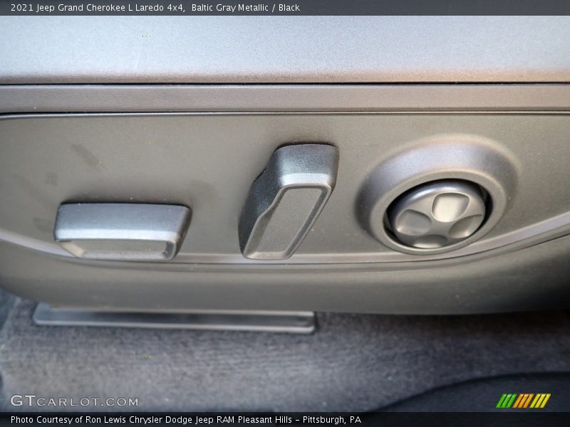 Baltic Gray Metallic / Black 2021 Jeep Grand Cherokee L Laredo 4x4
