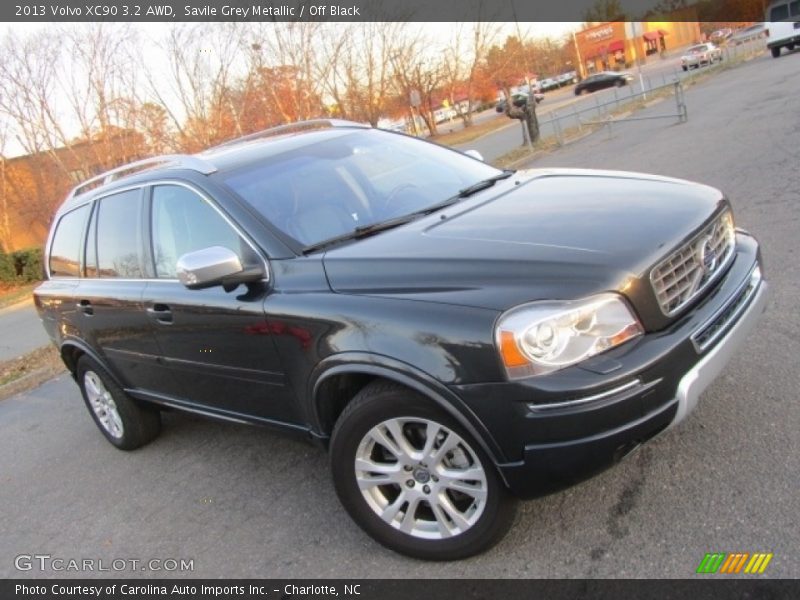 Savile Grey Metallic / Off Black 2013 Volvo XC90 3.2 AWD