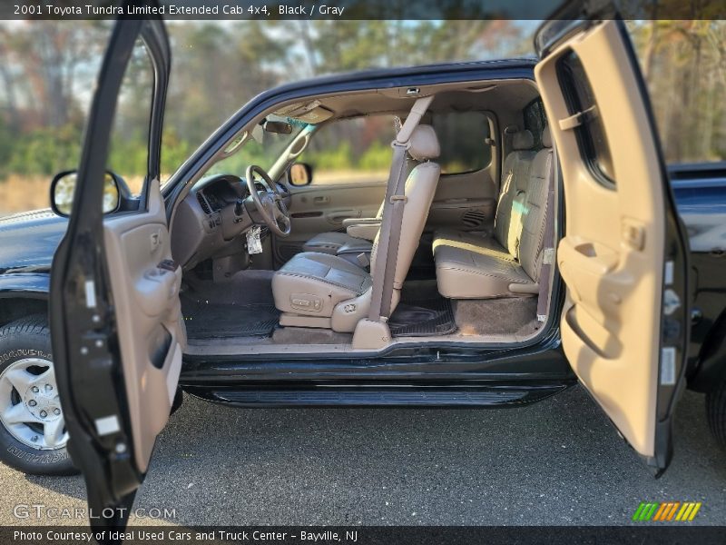 Black / Gray 2001 Toyota Tundra Limited Extended Cab 4x4
