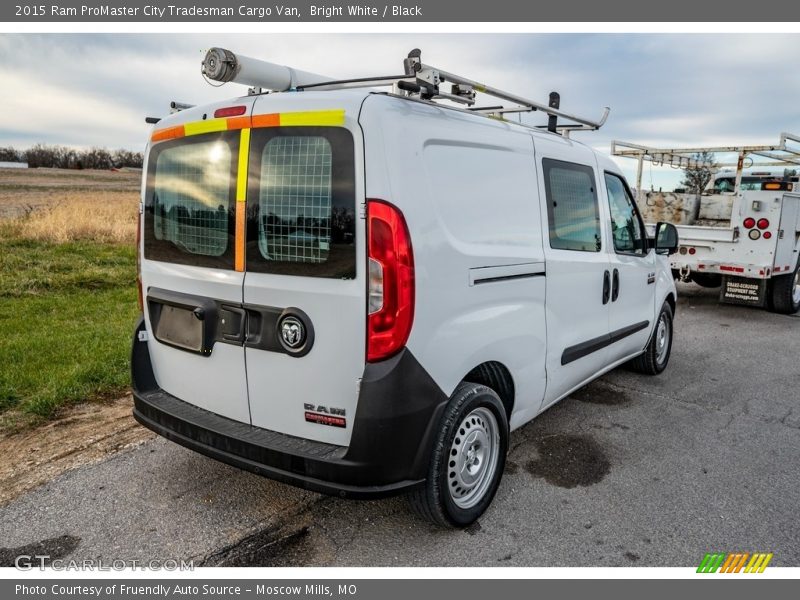 Bright White / Black 2015 Ram ProMaster City Tradesman Cargo Van