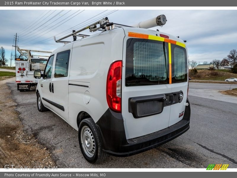 Bright White / Black 2015 Ram ProMaster City Tradesman Cargo Van