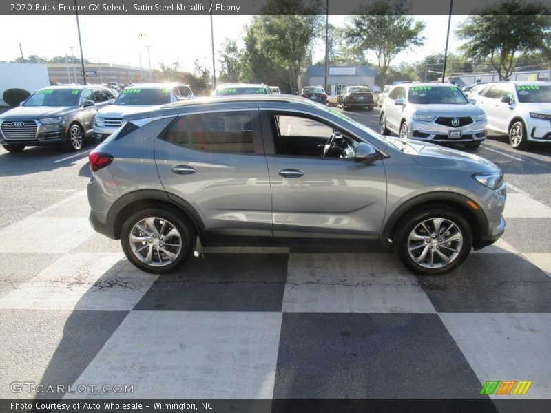 Satin Steel Metallic / Ebony 2020 Buick Encore GX Select