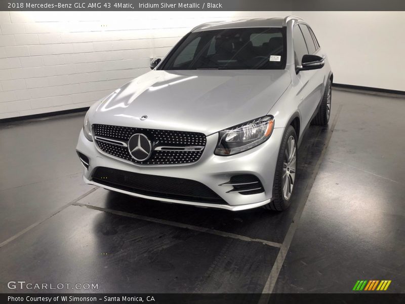 Iridium Silver Metallic / Black 2018 Mercedes-Benz GLC AMG 43 4Matic