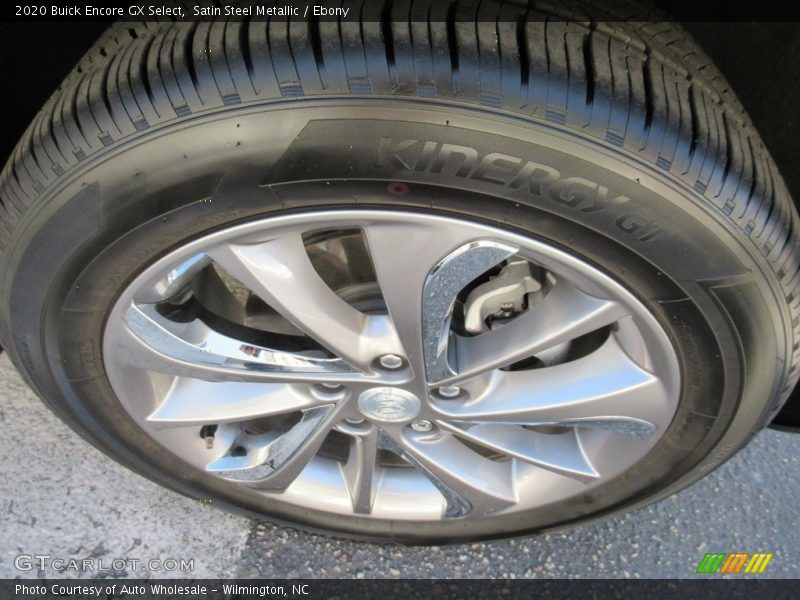 Satin Steel Metallic / Ebony 2020 Buick Encore GX Select