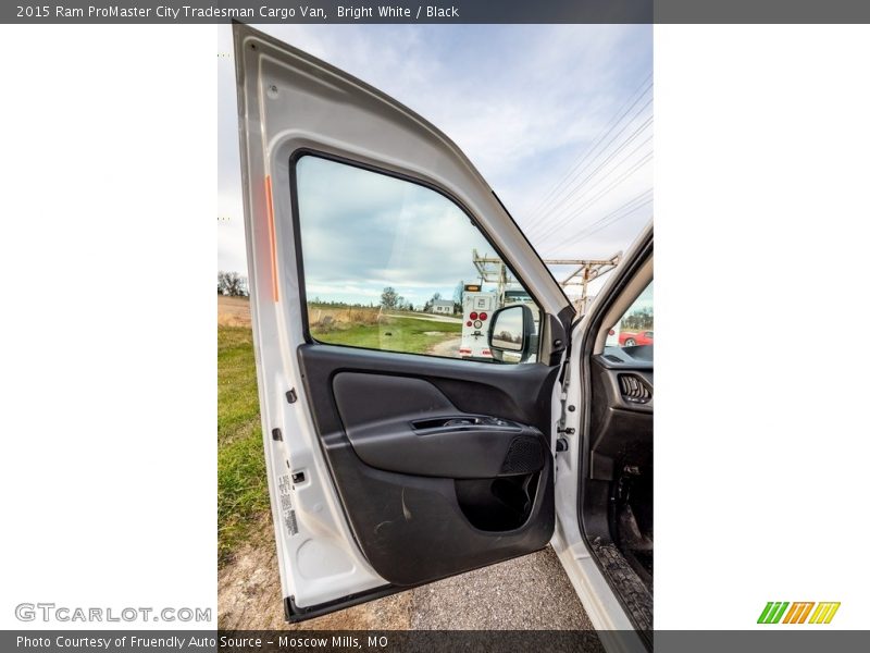 Bright White / Black 2015 Ram ProMaster City Tradesman Cargo Van