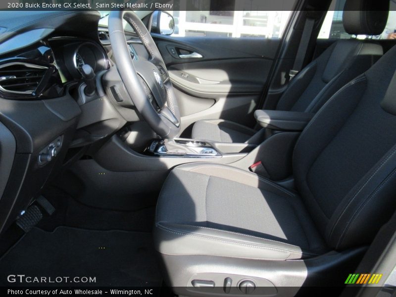 Satin Steel Metallic / Ebony 2020 Buick Encore GX Select