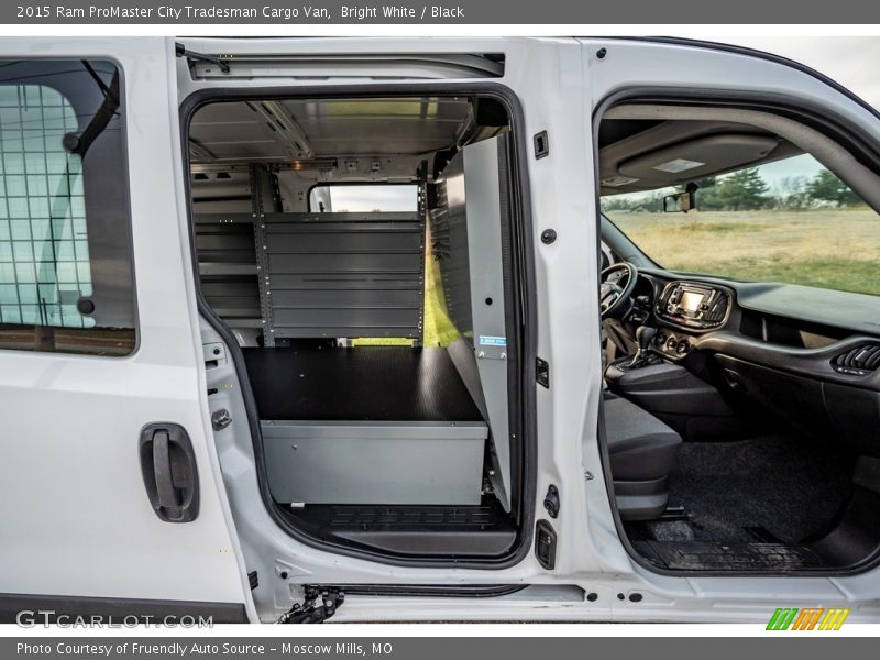 Bright White / Black 2015 Ram ProMaster City Tradesman Cargo Van