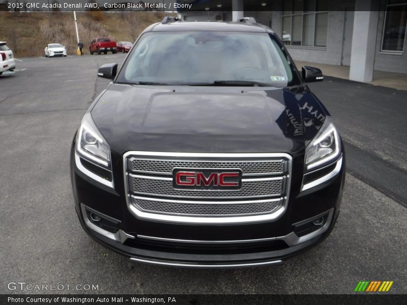 Carbon Black Metallic / Ebony 2015 GMC Acadia Denali AWD