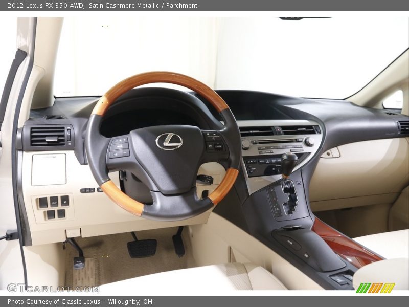 Satin Cashmere Metallic / Parchment 2012 Lexus RX 350 AWD
