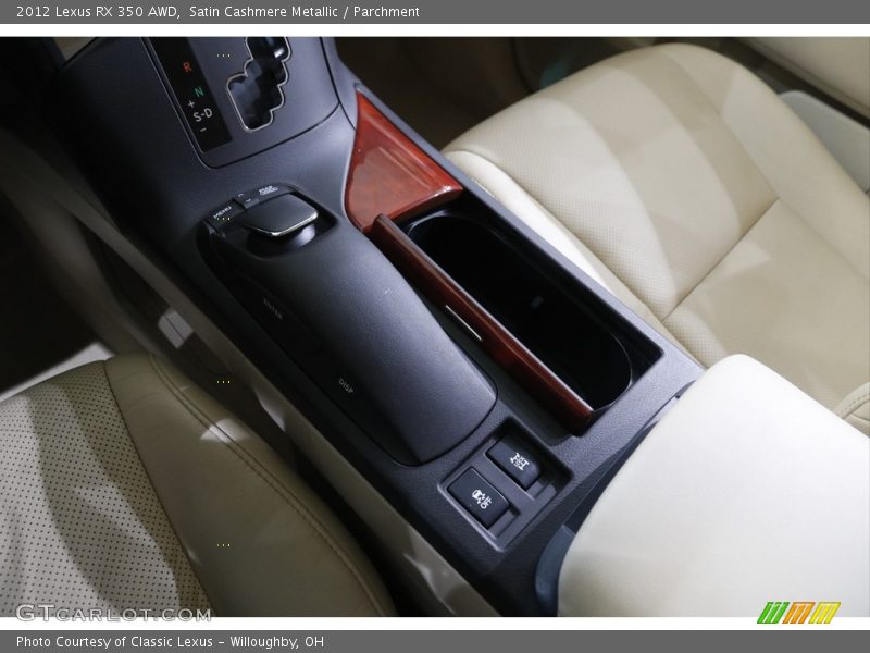 Satin Cashmere Metallic / Parchment 2012 Lexus RX 350 AWD
