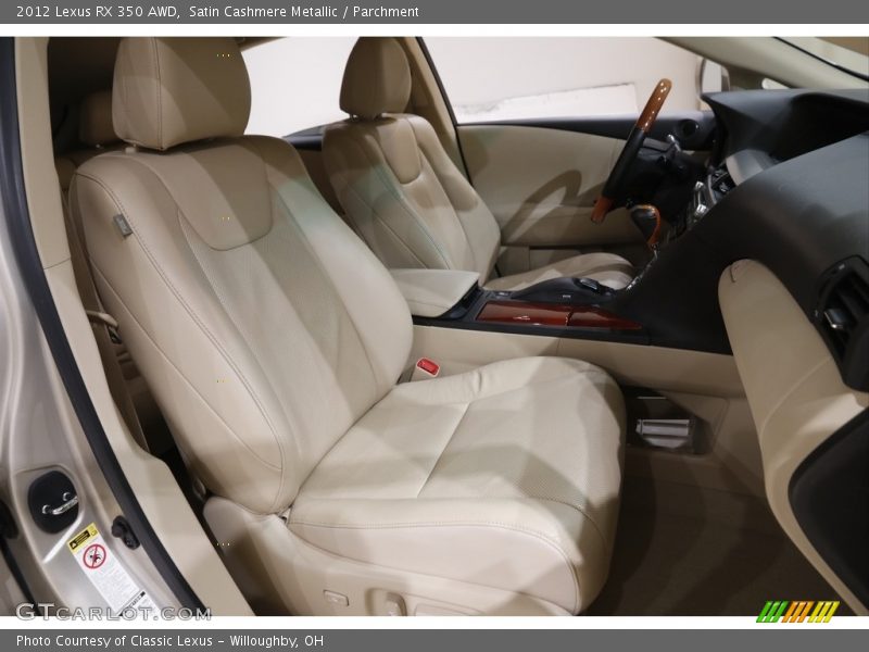 Satin Cashmere Metallic / Parchment 2012 Lexus RX 350 AWD