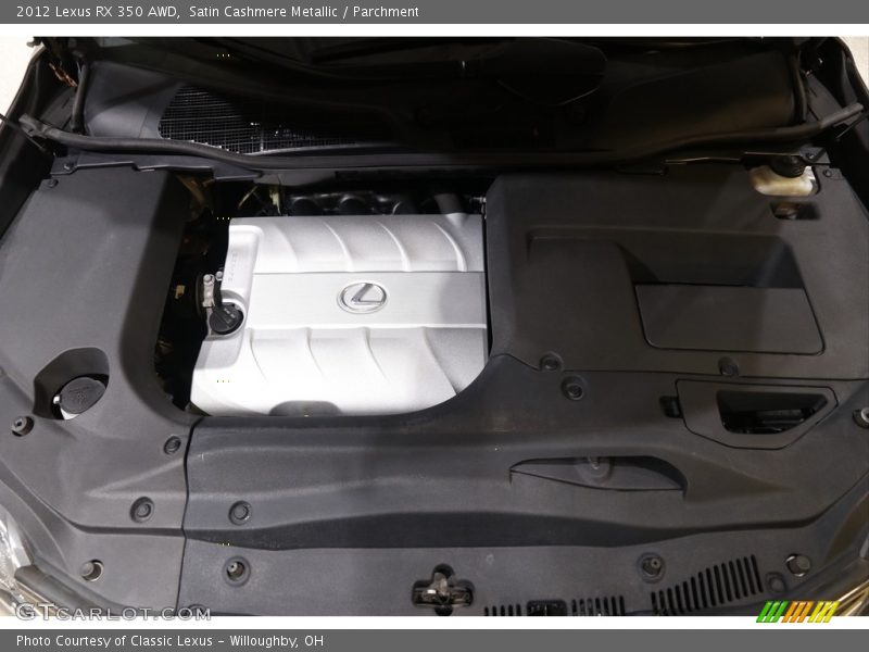 Satin Cashmere Metallic / Parchment 2012 Lexus RX 350 AWD