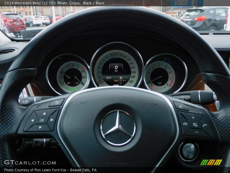 Black / Black 2014 Mercedes-Benz CLS 550 4Matic Coupe