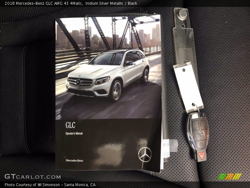 Iridium Silver Metallic / Black 2018 Mercedes-Benz GLC AMG 43 4Matic