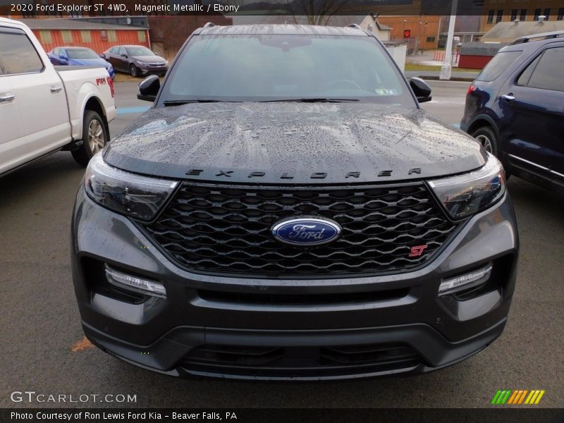 Magnetic Metallic / Ebony 2020 Ford Explorer ST 4WD