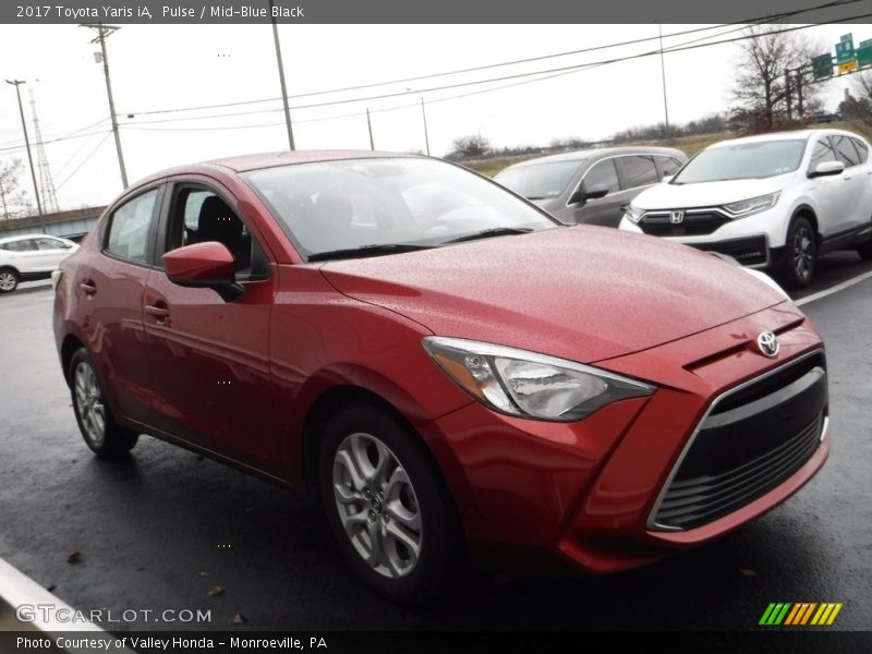 Pulse / Mid-Blue Black 2017 Toyota Yaris iA
