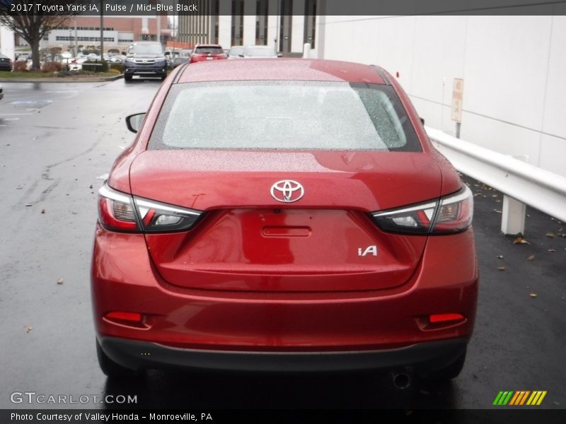 Pulse / Mid-Blue Black 2017 Toyota Yaris iA