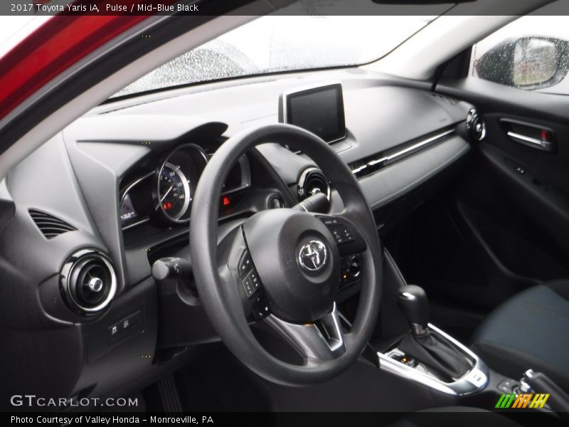 Pulse / Mid-Blue Black 2017 Toyota Yaris iA
