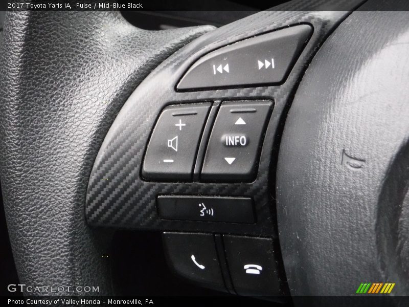 Pulse / Mid-Blue Black 2017 Toyota Yaris iA