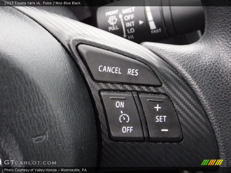 Pulse / Mid-Blue Black 2017 Toyota Yaris iA