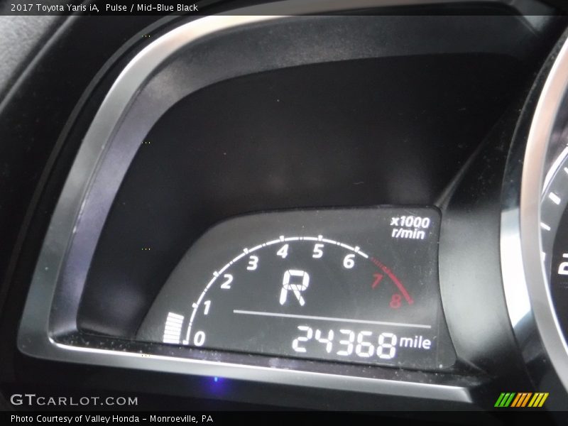 Pulse / Mid-Blue Black 2017 Toyota Yaris iA