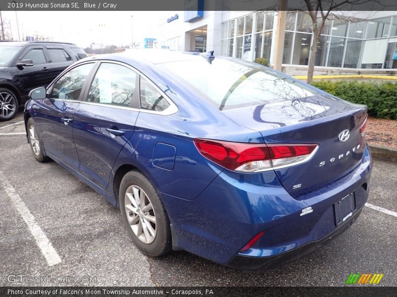 Blue / Gray 2019 Hyundai Sonata SE
