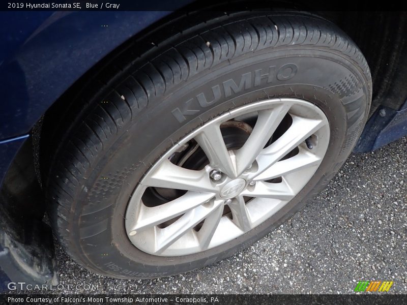 Blue / Gray 2019 Hyundai Sonata SE