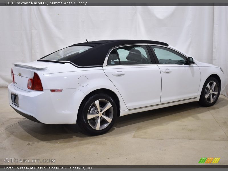 Summit White / Ebony 2011 Chevrolet Malibu LT