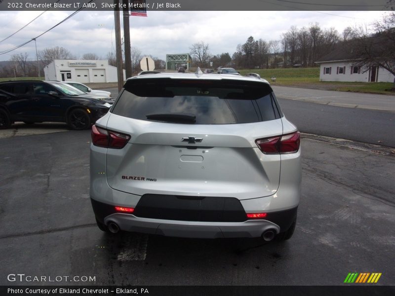 Silver Ice Metallic / Jet Black 2022 Chevrolet Blazer LT AWD