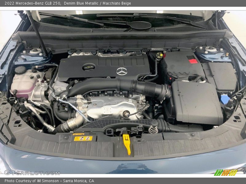  2022 GLB 250 Engine - 2.0 Liter Turbocharged DOHC 16-Valve VVT 4 Cylinder